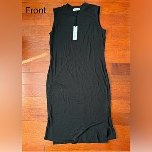 Midi black dress
